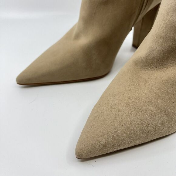 Vince Camuto Womens Membidi Tortilla Suede Boots Women's 10 Urban Modern Neutral - Picture 4 of 15
